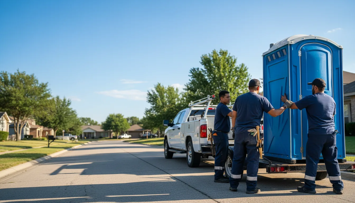 Portable Toilet Rental in Abilene, TX near me